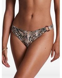 Aubade - Bas De Bikini Fierce Spirit À Imprimé Serpent - Lyst