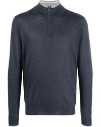 Fedeli - Favonio Pullover Mit Reißverschluss - Lyst
