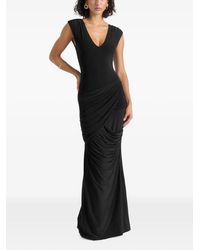 Manière De Voir - Bridget Ruched Maxi Dress - Lyst