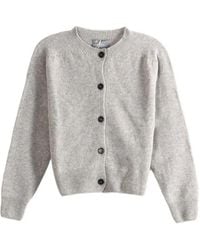 Margaret Howell - Button-Up Knitted Cardigan - Lyst