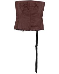 Rick Owens - Sleeveless Tops - Lyst