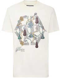 Philipp Plein - Tassel-Embellished Logo T-Shirt - Lyst