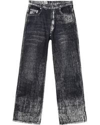 CAMPERLAB - Acid-Wash Effect Straight-Leg Jeans - Lyst