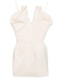 Magda Butrym - Sculptural V-Neck Dress - Lyst