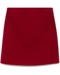 Max Mara - Wollen Rok Met Zak - Lyst
