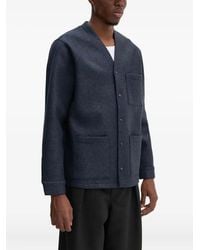 A.P.C. - Chaqueta con bolsillo de parche y botones - Lyst