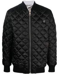 Philipp Plein - Reversible Quilted Bomber Jacket - Lyst