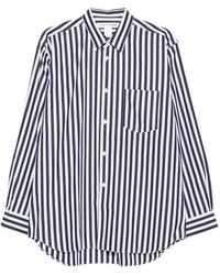 Comme des Garçons - Striped Pocket Shirt - Lyst