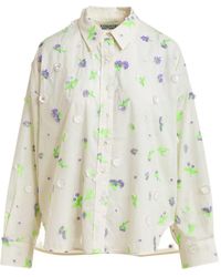 Essentiel Antwerp - Camicia Jimena Con Ricamo A Fiori - Lyst