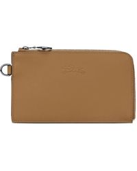 Longchamp - Le Pliage Xtra leather clutch bag - Lyst