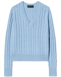 Nili Lotan - Camelia Cable-Knit Sweater - Lyst