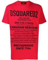 DSquared² - Cotton T-shirt - Lyst