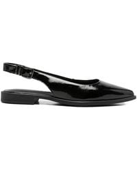 Tamaris - Patent-Leather Flat Pumps - Lyst