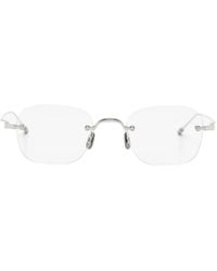 Thom Browne - Rahmenlose Brille Mit Eckigem Gestell - Lyst