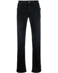 Jacob Cohen - Low-Rise Straight.Leg Jeans - Lyst