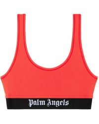 Palm Angels - Logo-Band Sports Bra - Lyst