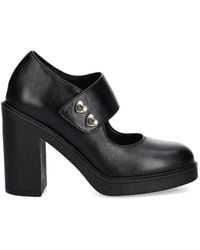 Love Moschino - Heart-Detail Heeled Pumps - Lyst