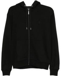 KARL LAGERFELD - Kameo Zip Up Hoodie - Lyst