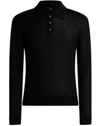 Etro - Polo-Style Wool And Silk Sweater - Lyst