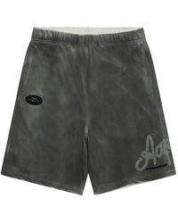 Aape By A Bathing Ape - Shorts Met Tie-Dye Print - Lyst