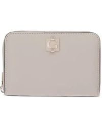 Guess - Audrey Logo-Plaque Zip-Around Wallet - Lyst