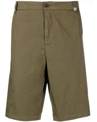 Myths - Mid-Rise Flared Chino Shorts - Lyst