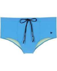Amir Slama - Logo-Plaque Drawstring Swimming Trunks - Lyst