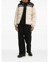 Karlkani - Color-Block Puffer Jacket - Lyst