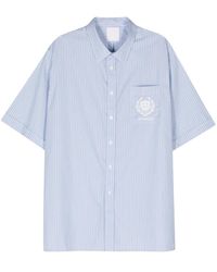 Givenchy - Embroidered Poplin Shirt - Lyst