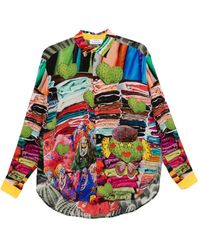 The Artistylist - Camicia A Maniche Lunghe Con Stampa Cactus - Lyst