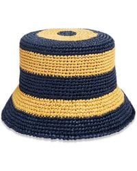 La DoubleJ - Sombrero de pescador a rayas - Lyst