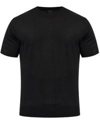 Brioni - T-Shirt À Col Rond - Lyst