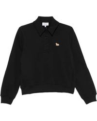 Maison Kitsuné - Fox-Patch Polo Shirt - Lyst