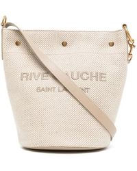 Saint Laurent - Rive Gauche Bucket Handbag - Lyst