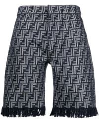 Fendi - 'Ff' Bermuda Shorts - Lyst