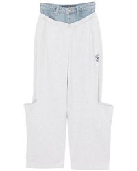 Alexander Wang - Pre-Style Slashed Sweatpant Pants - Lyst