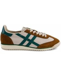 Corina - Suede-Panelled Sneakers - Lyst