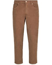 Department 5 - Pantaloni A Coste Con Applicazione - Lyst