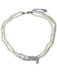 Vivienne Westwood - Halskette Mit Perlen - Lyst