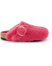 Birkenstock - Boston Shearling Mules - Lyst