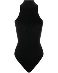 Aeron - Sleeveless Ribbed Bodysuit - Lyst