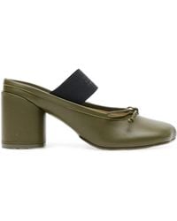 MM6 by Maison Margiela - Anatomic Numeric Sandals - Lyst