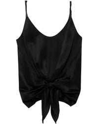 JW Anderson - Knot-Detail V-Neck Tank Top - Lyst