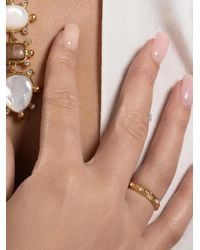 Gas Bijoux - Bambini Liane Crystal-Embellished Ring - Lyst