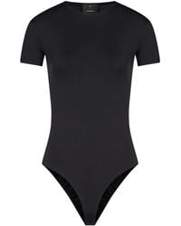 Wardrobe NYC - Short-Sleeve Bodysuit - Lyst