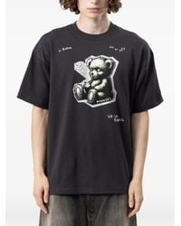 DOMREBEL - Zzz Bear Graphic-Print T-Shirt - Lyst