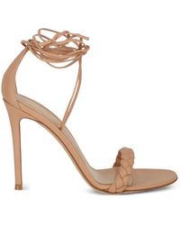 Gianvito Rossi - Braided-Strap Sandals - Lyst