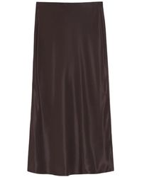 BOSS - Midi-Length A-Line Skirt - Lyst