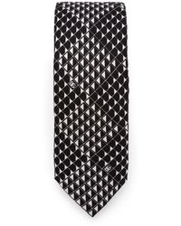 Dolce & Gabbana - Cravate en soie à imprimé graphique - Lyst