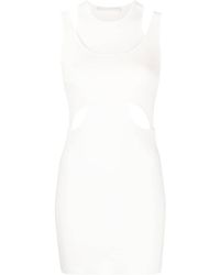 Dion Lee - Cut-out Detail Layered Mini Dress - Lyst